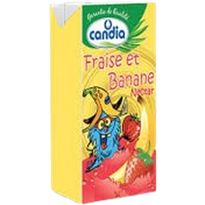 CANDIA STAW & BANANA JUICE 125ML