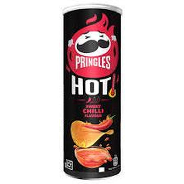 PRINGLES CHIPS 160G HOT SWEET CHILLI