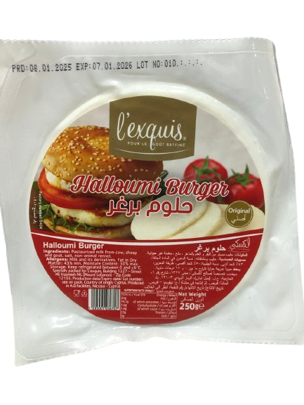 L'EXQUIS HALLOUMI BURGER 250G