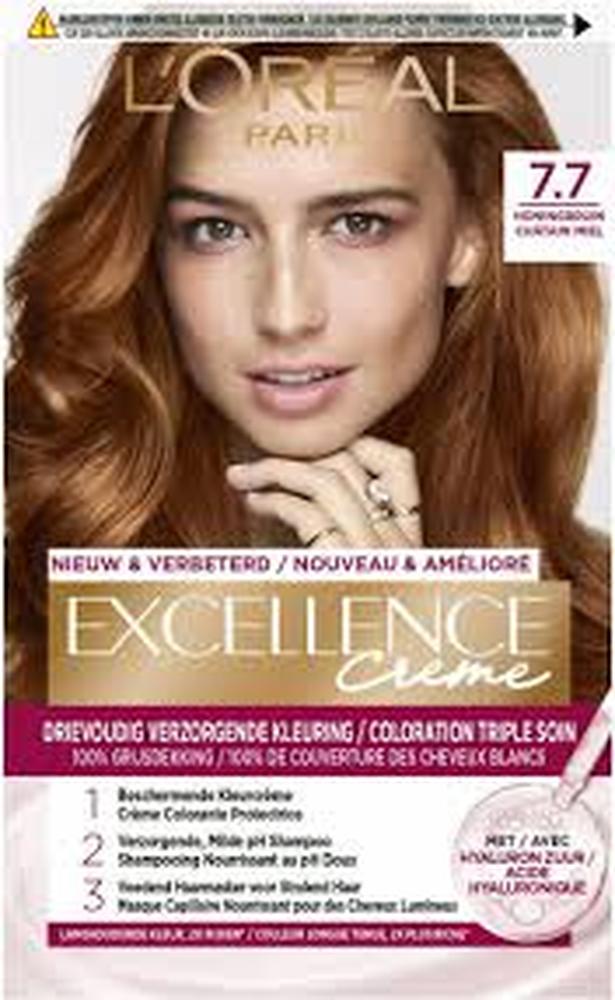L'OREAL PARIS EXCELLENCE CREME N7.7 MARRON MIEL