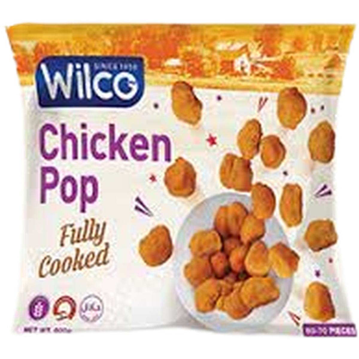 WILCO CHICKEN POP 600G