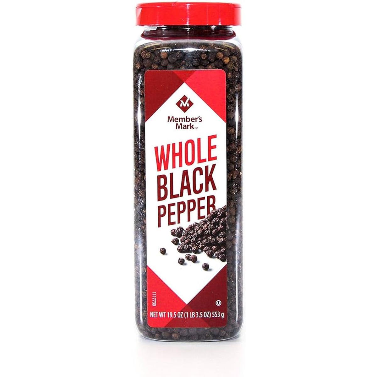 MEMBER'S WHOLE BLACK PEPPER 553G