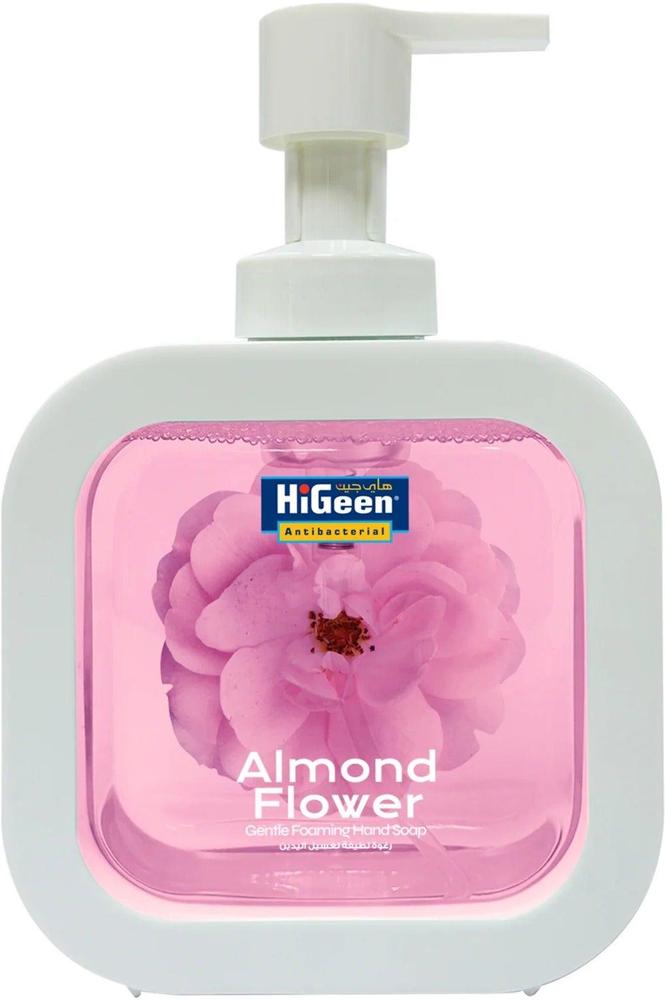 HIGEEN FOAMING HAND SOAP 500ML ALMOND FLOWER