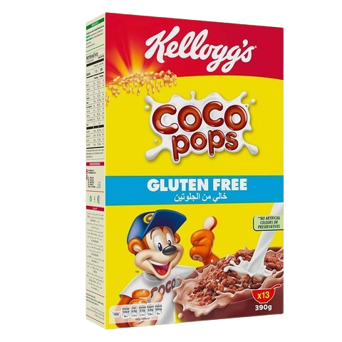 Kellogg'S Cereals Coco Pops Gluten Free 390G