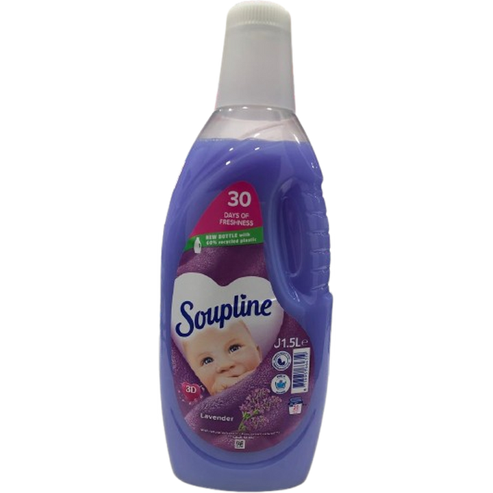 SOUPLINE FABRIC CONDITIONER 1.5L LAVENDER