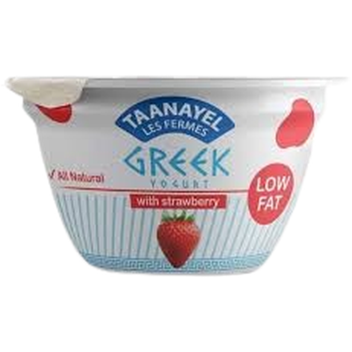 TAANAYEL GREEK STRAWBERRY YOGURT 150G