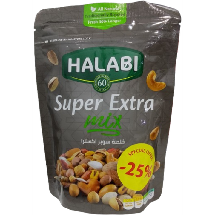 HALABI SUPER EXTRA MIX 250G -25%
