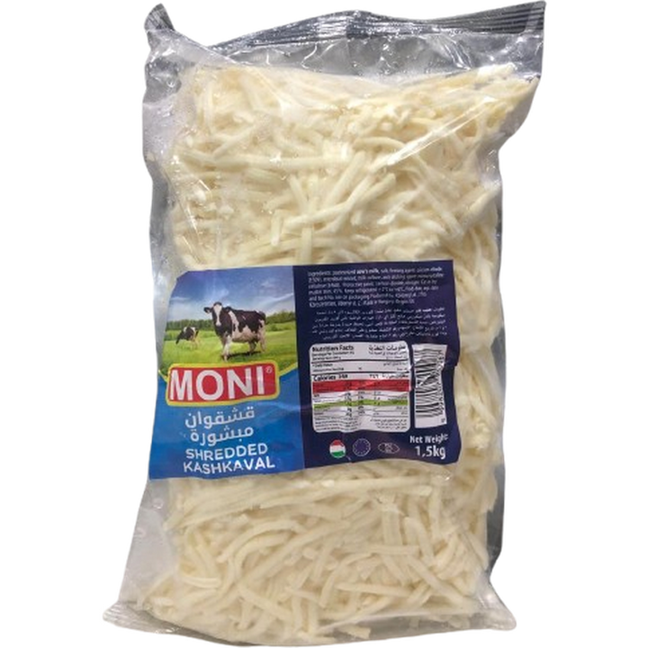 MONI SHREDDED KASHKAVAL 1.5KG
