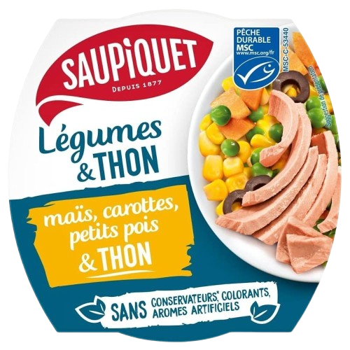 Saupiquet Thon Salade Maïs 160G