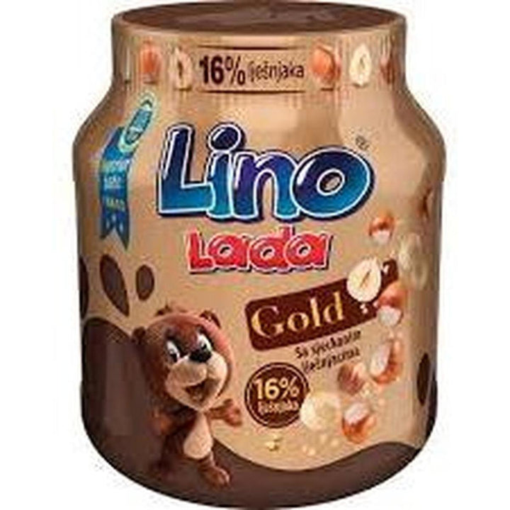 LINO LADA SPREAD CHOCOLATE  350G GOLD HAZELNUT