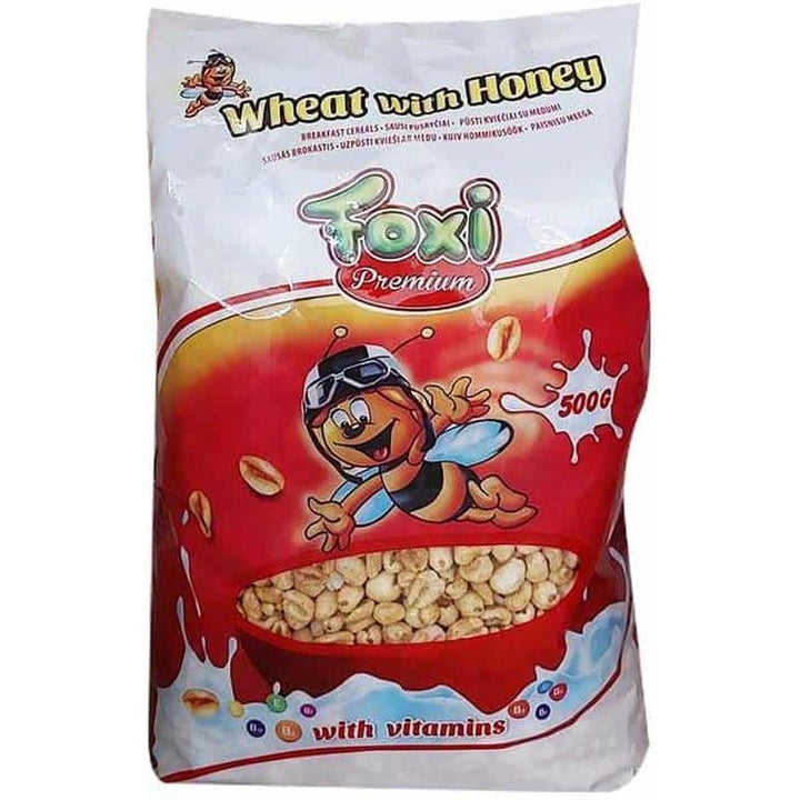 FOXI CEREALS 500G WHEAT & HONEY