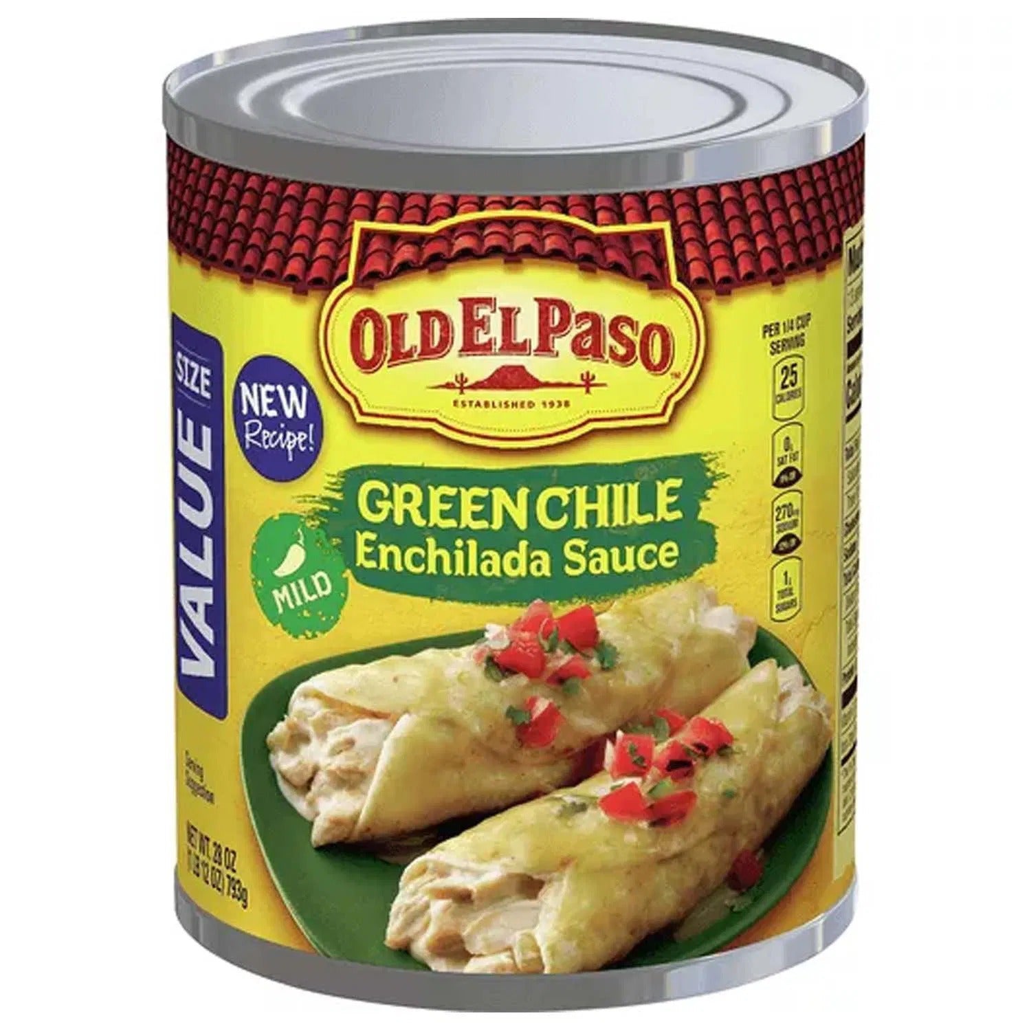 Old El Paso Sauce Enchilada Green Chile 793G