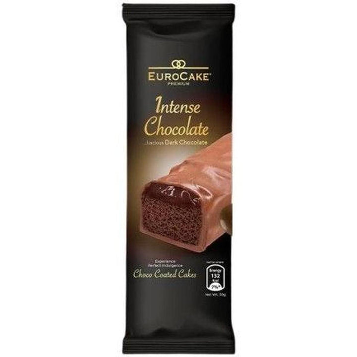 EURO CAKE INTENSE CHOCOLATE CHOCO COATED CAKES 30G