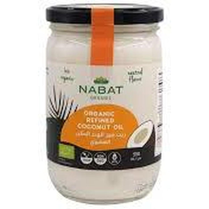 NABAT ORGANIC REFINED COCONUT OIL 550G