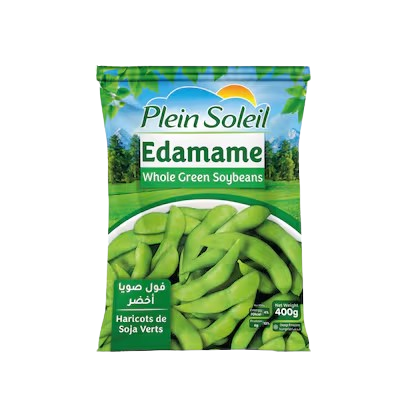 PLEIN SOLEIL FROZEN EDAMAME 400G