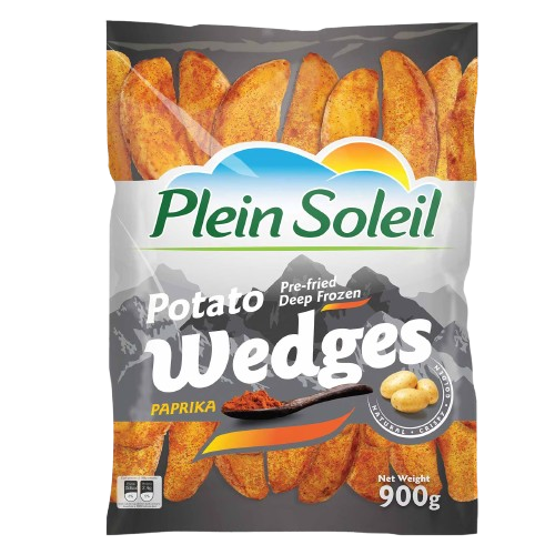 PLEIN SOLEIL POTATO WEDGES PAPRIKA 900G