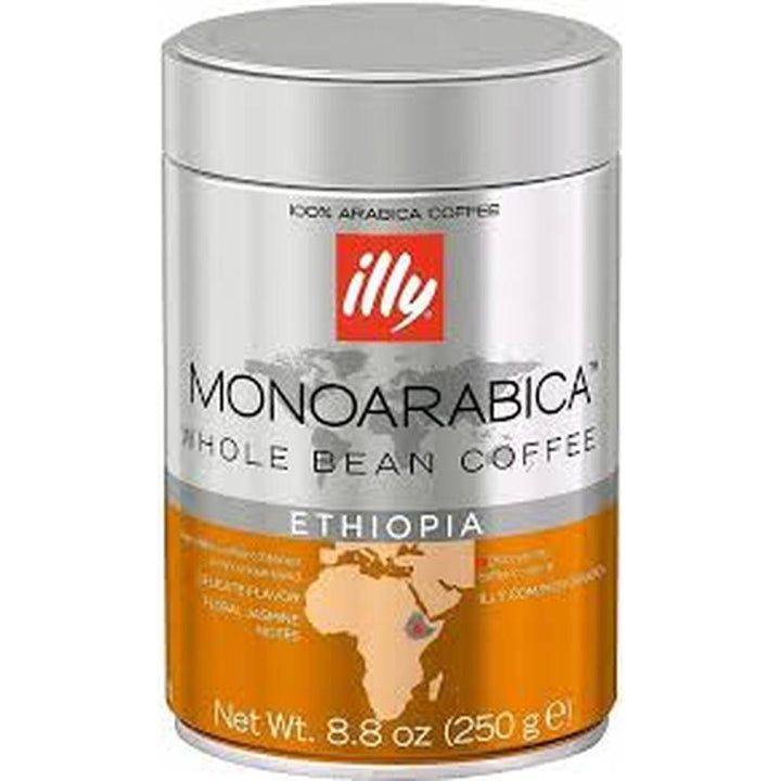 ILLY MONOARABICA WHOLE BEAN COFFEE ETIOPIA 250G