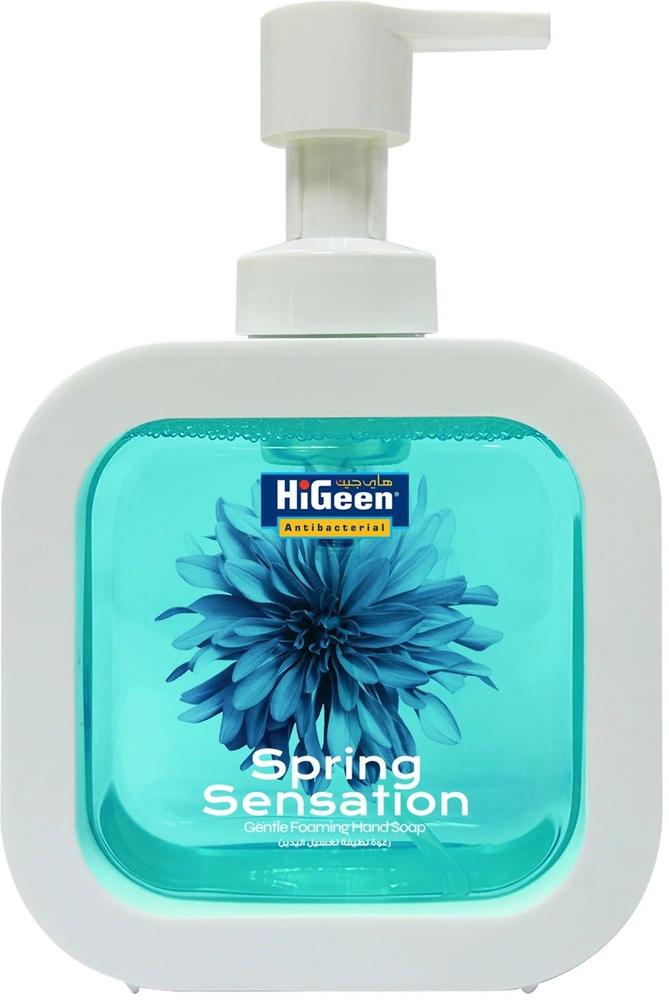 HIGEEN FOAMING HAND SOAP 500ML SPRING SENSATION