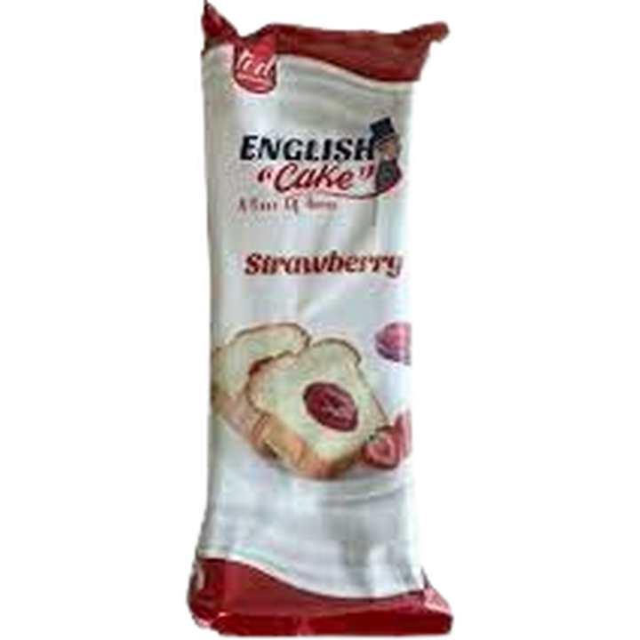 ENGLISH CAKE STRAWBERRY 675G