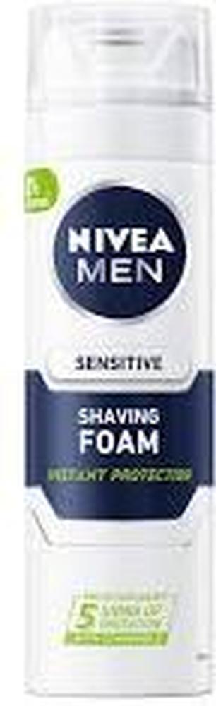 NIVEA MEN SHAVING FOAM SENSITIVE 200ML 0% ALCOHOL