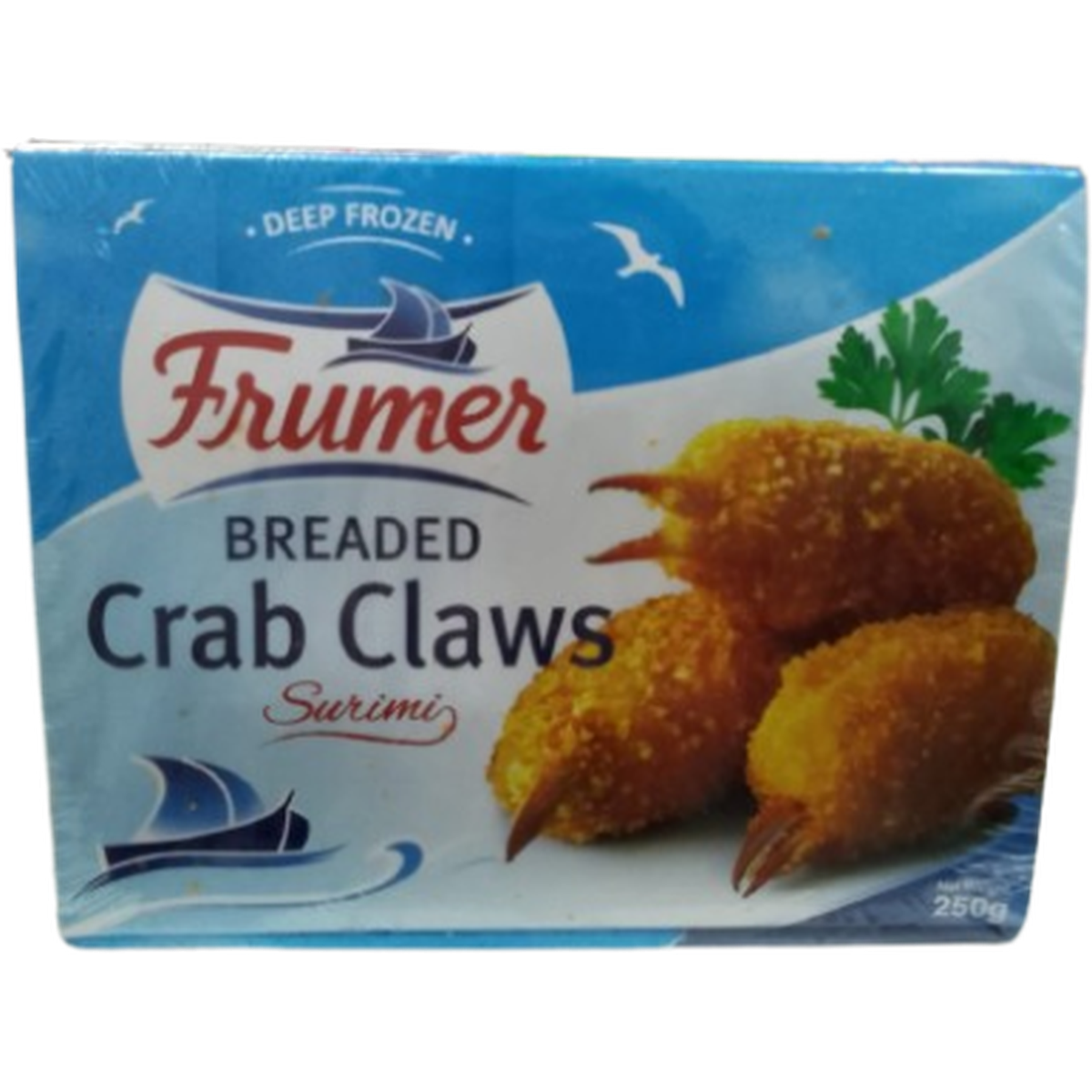 FRUMER BREADED CRAB CLAWS SURIMI 250G