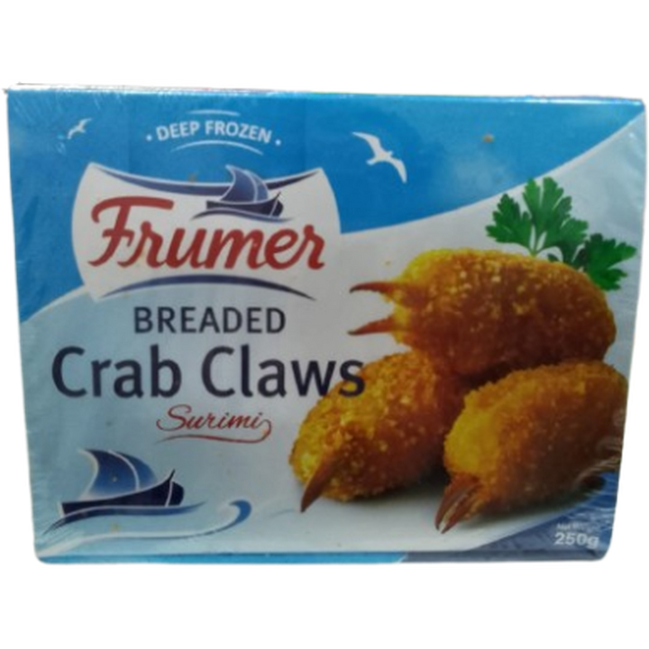 FRUMER BREADED CRAB CLAWS SURIMI 250G