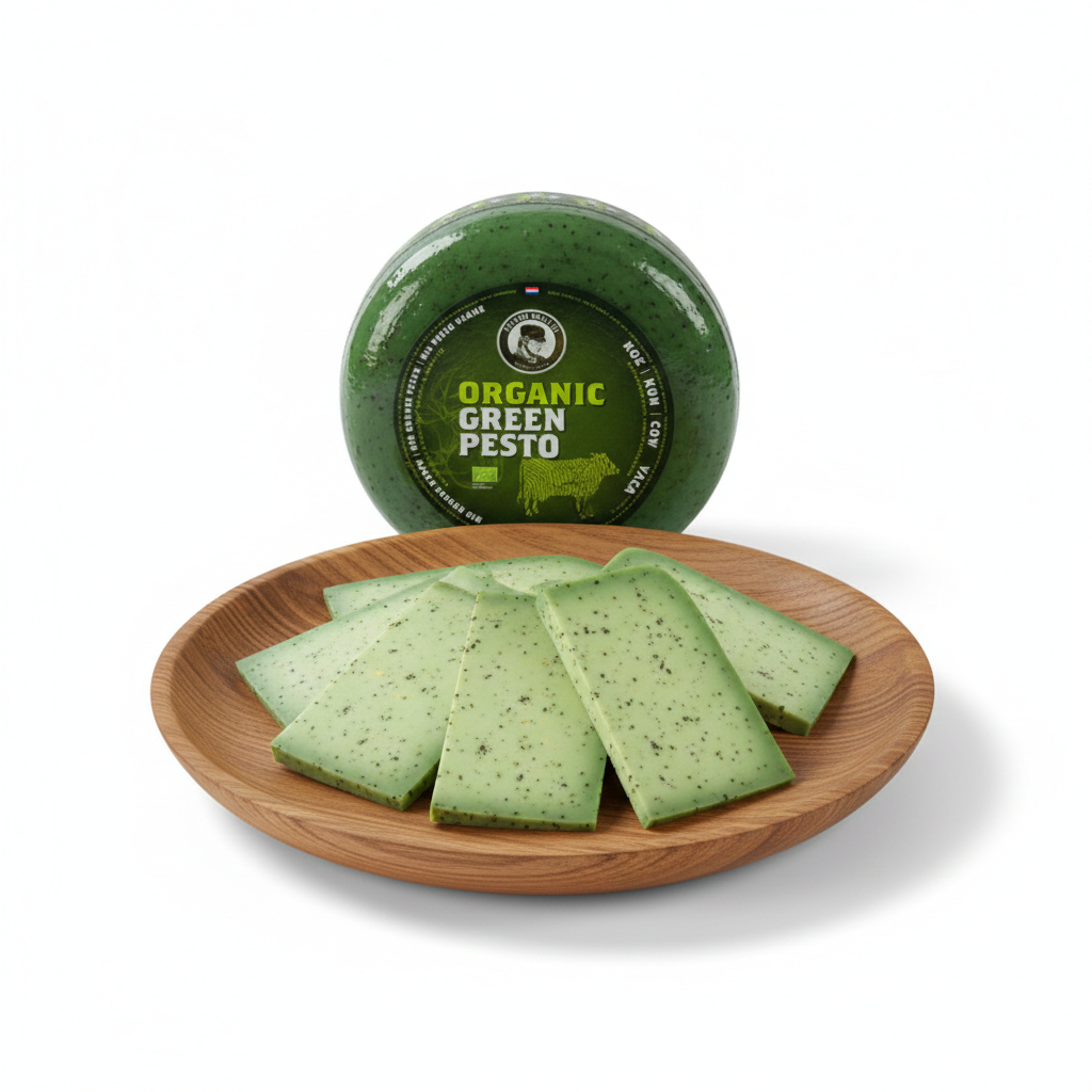 Henri Willig Organic Cow's Cheese with Green Pesto