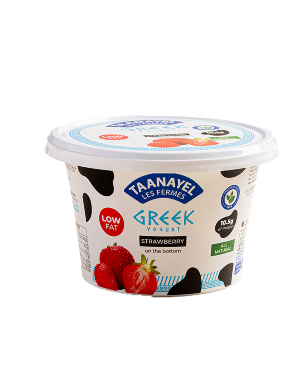 TAANAYEL GREEK STRAWBERRY YOGURT 150G