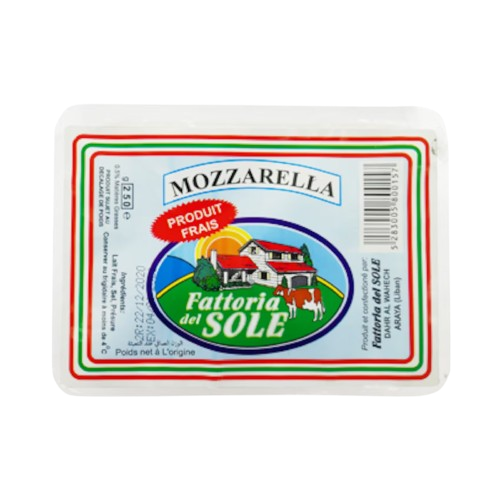 FATTORIA DEL SOLE MOZZARELLA 250G