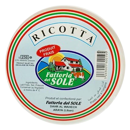 FATTORIA RICOTTA CHEESE 250G