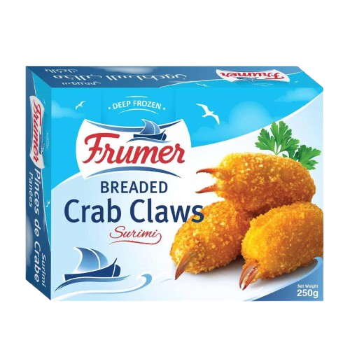 FRUMER BREADED CRAB CLAWS SURIMI 250G