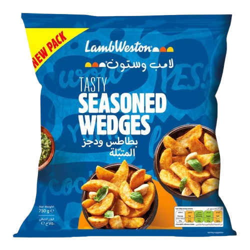 LAMB WESTON SESONED WEDGES 750G