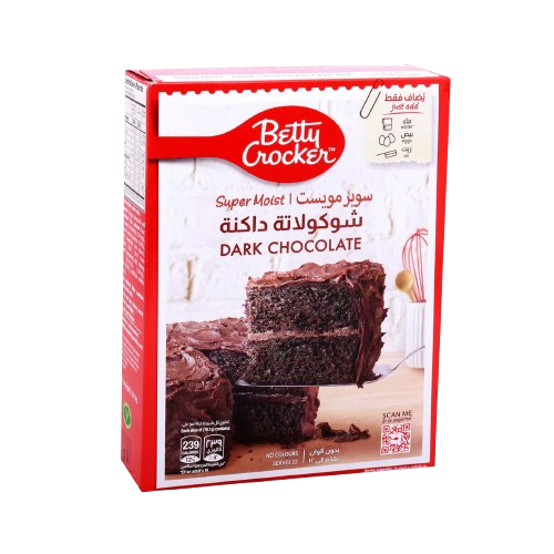 Betty Crocker Super Moist Dark Chocolate 500g