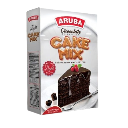 ARUBA CAKE MIX CHOCOLATE LIGHT 440G