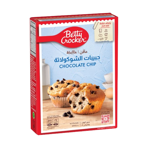 Betty Crocker Muffin Mix Chocolate Chip 500g