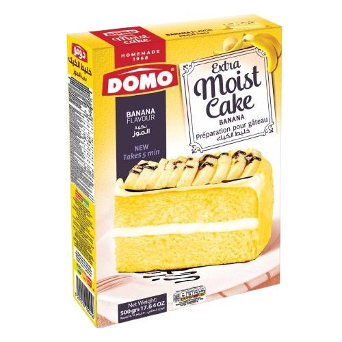 DOMO EXTRA CAKE BANANA 500G