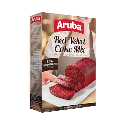 ARUBA CAKE MIX RED VELVET 400G