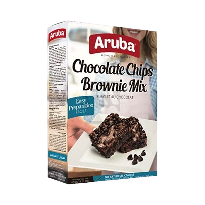 ARUBA  BROWNIES WITH CHOCLATE CHIP 500G