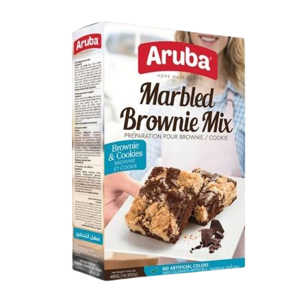 ARUBA BROWNIES MARBLED  480G