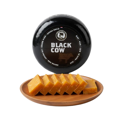 Henri Willig Black Cow Gouda Old Wheel 48+