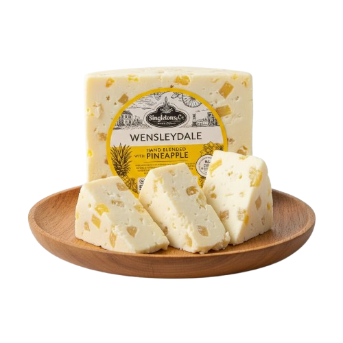 Singletons Wensleydale And Pineapple Half Moon