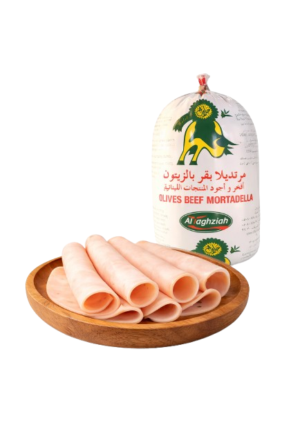 Taghziah Beef Mortadella Olive